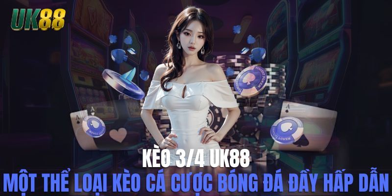 Kèo 3/4 UK88 - Thể Loại Kèo Cá Cược Bóng Đá Đầy Hấp Dẫn - Betlucky88